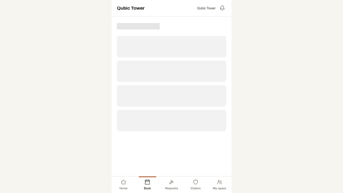 Booking a room